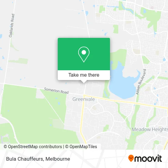 Mapa Bula Chauffeurs