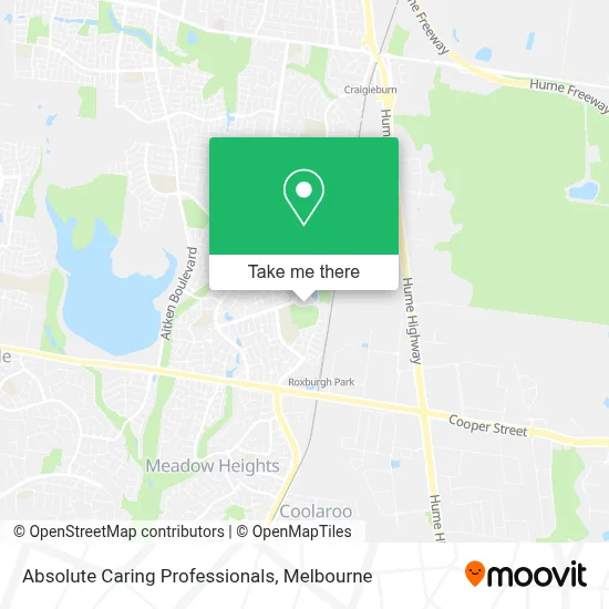 Mapa Absolute Caring Professionals