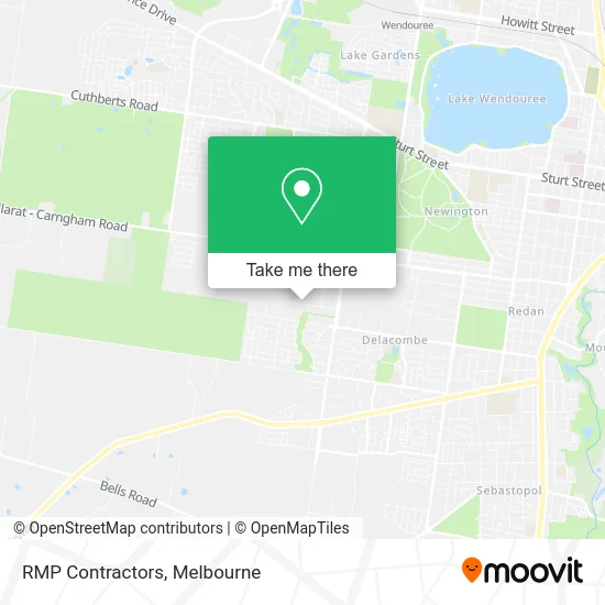 RMP Contractors map
