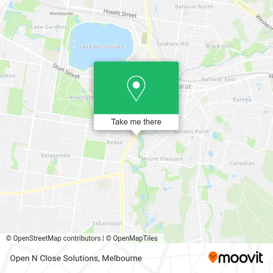 Mapa Open N Close Solutions