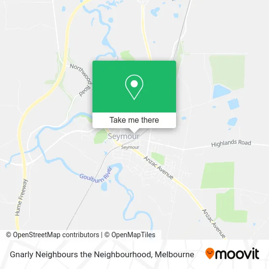 Gnarly Neighbours the Neighbourhood map