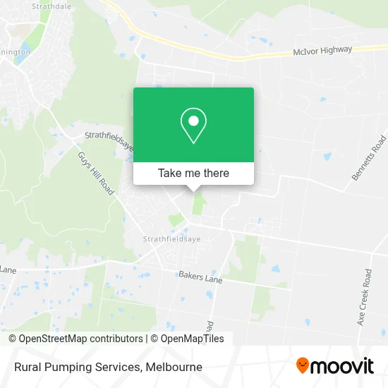 Mapa Rural Pumping Services