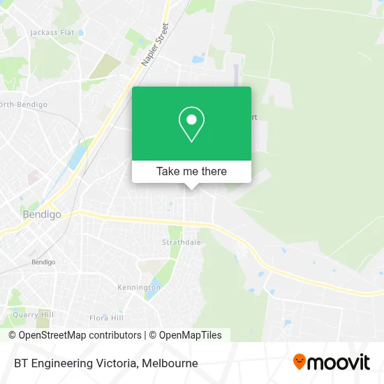 Mapa BT Engineering Victoria