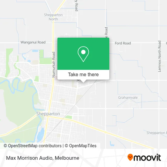 Mapa Max Morrison Audio