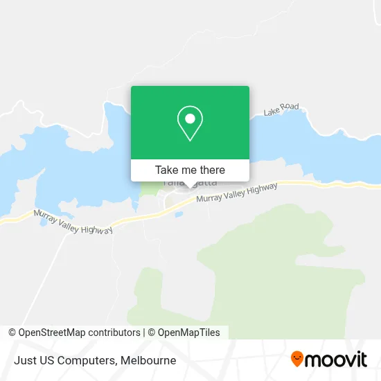 Mapa Just US Computers