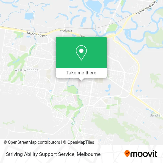 Mapa Striving Ability Support Service