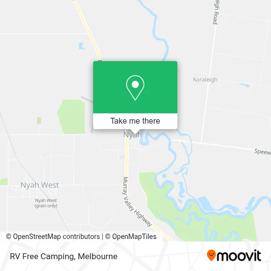 Mapa RV Free Camping