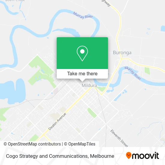 Cogo Strategy and Communications map