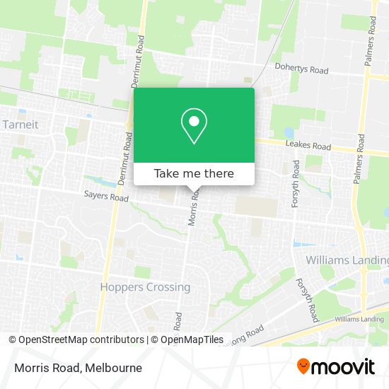 Morris Road map