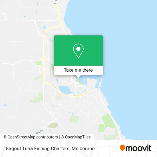 Bagout Tuna Fishing Charters map