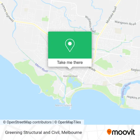 Greening Structural and Civil map