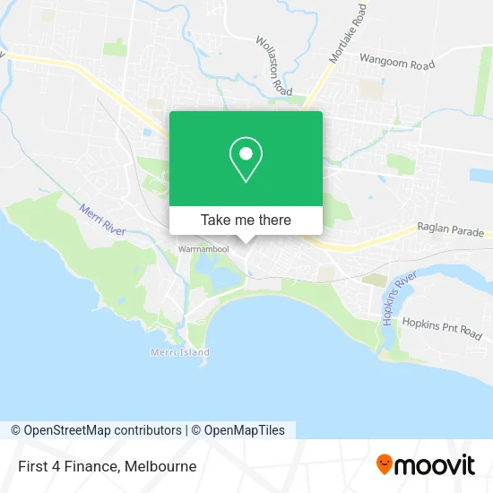 First 4 Finance map