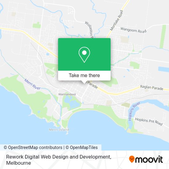 Rework Digital Web Design and Development map