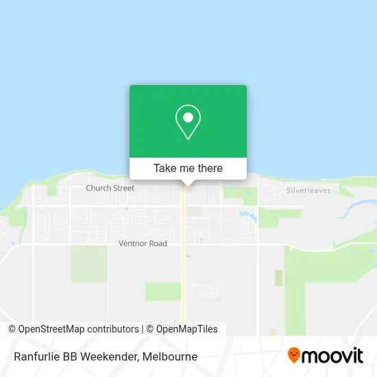 Mapa Ranfurlie BB Weekender