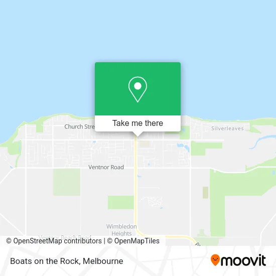 Boats on the Rock map
