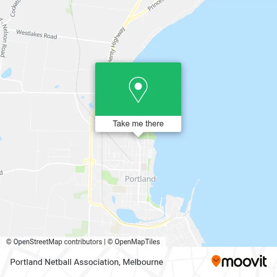 Mapa Portland Netball Association