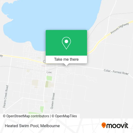 Heated Swim Pool map