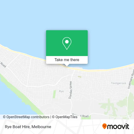 Rye Boat Hire map