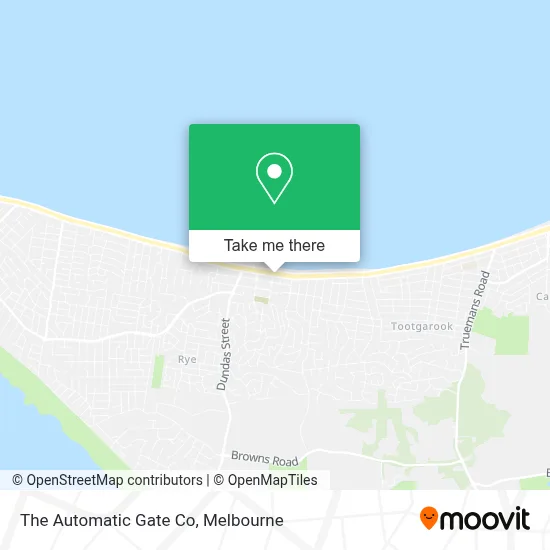 Mapa The Automatic Gate Co