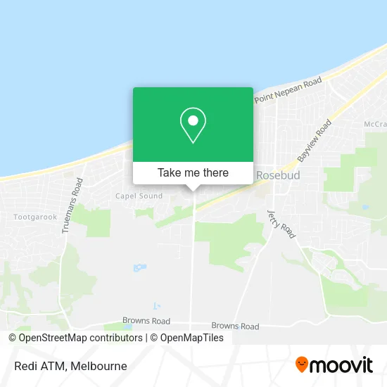 Redi ATM map