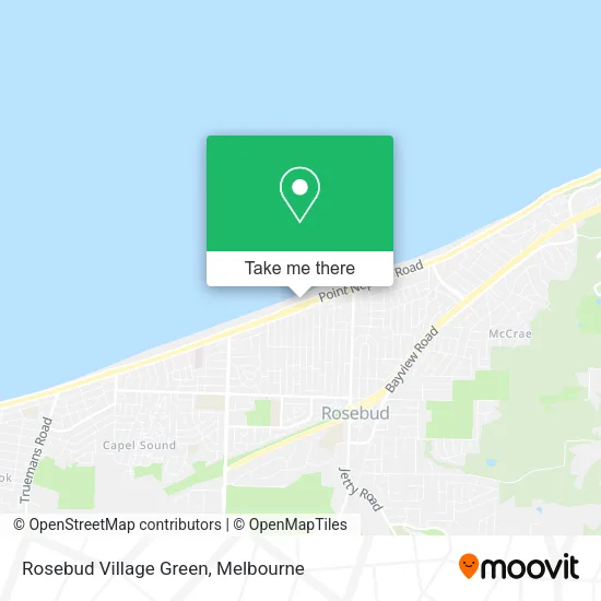 Rosebud Village Green map