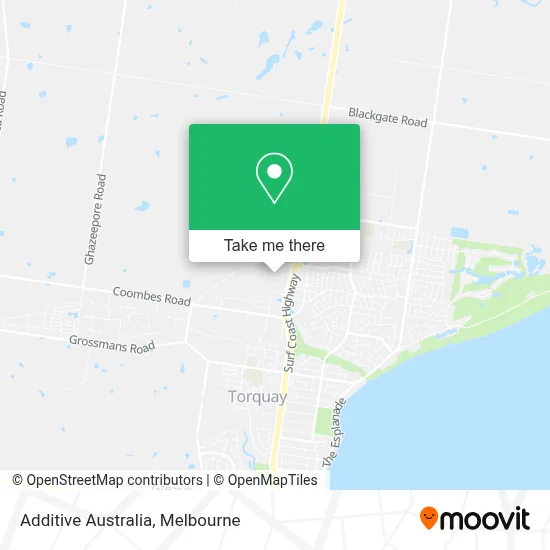 Mapa Additive Australia
