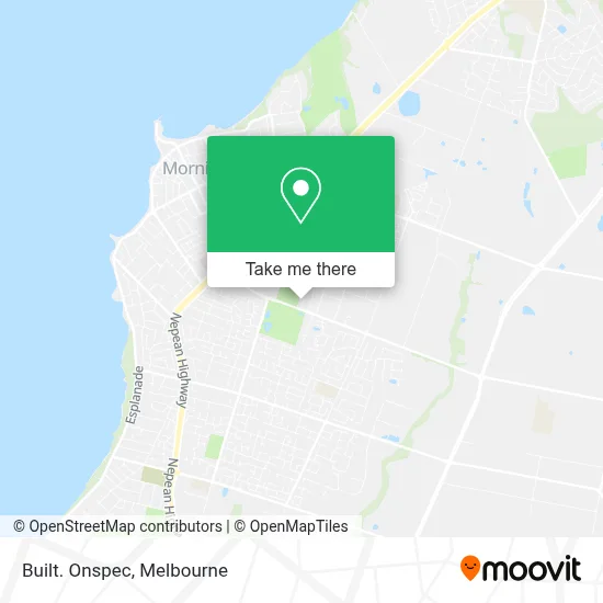 Mapa Built. Onspec
