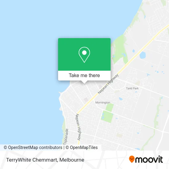TerryWhite Chemmart map
