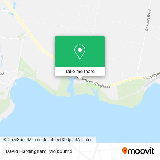 Mapa David Hardingham