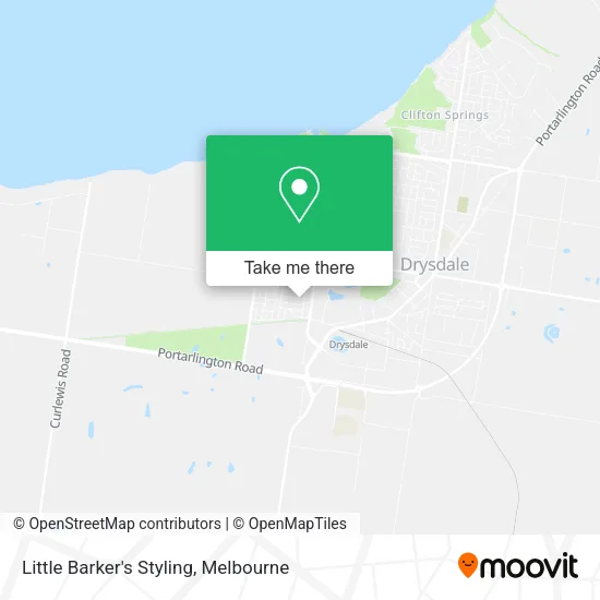 Little Barker's Styling map