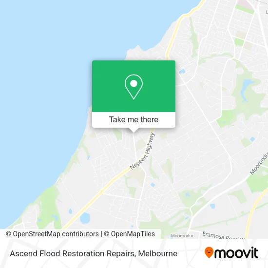 Ascend Flood Restoration Repairs map