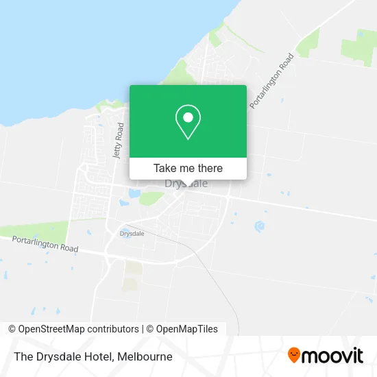 The Drysdale Hotel map