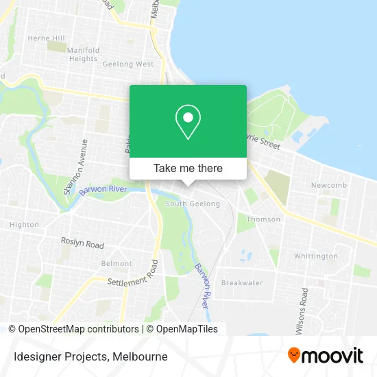 Idesigner Projects map