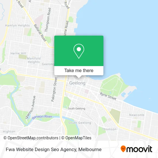 Fwa Website Design Seo Agency map