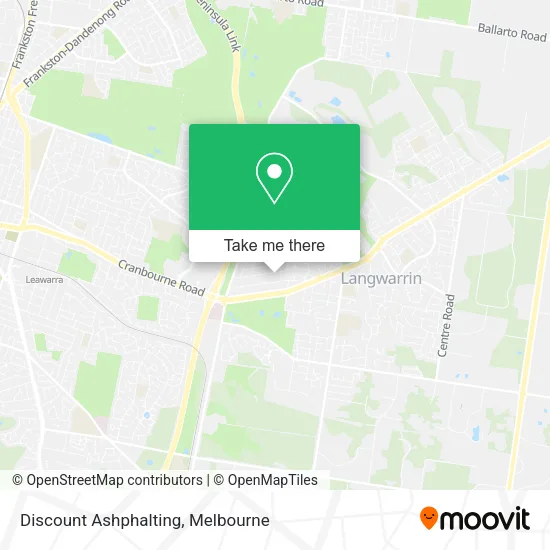 Discount Ashphalting map