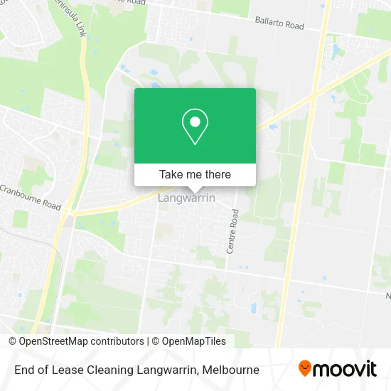 End of Lease Cleaning Langwarrin map