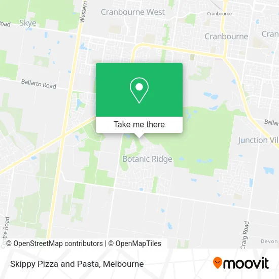 Skippy Pizza and Pasta map