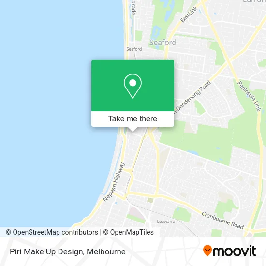 Piri Make Up Design map