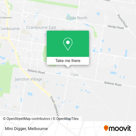Mini Digger map