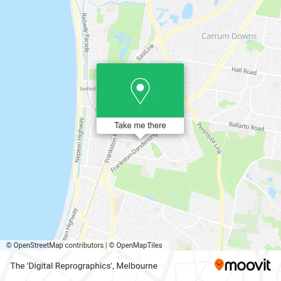 Mapa The 'Digital Reprographics'