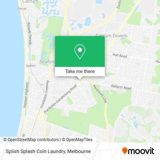 Mapa Splish Splash Coin Laundry