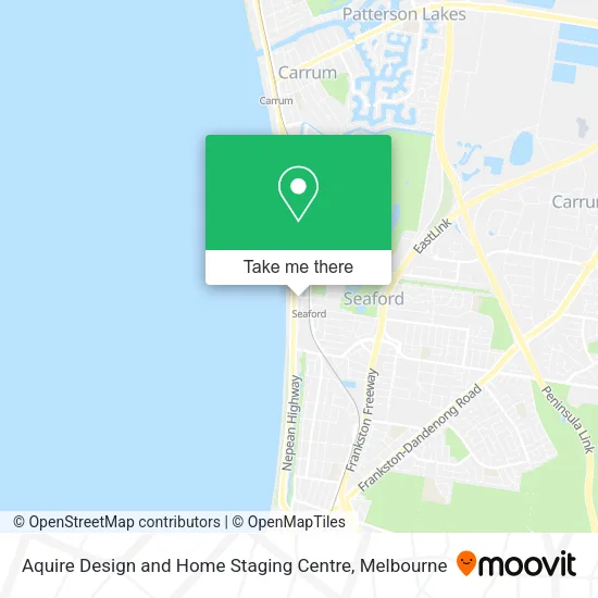 Aquire Design and Home Staging Centre map