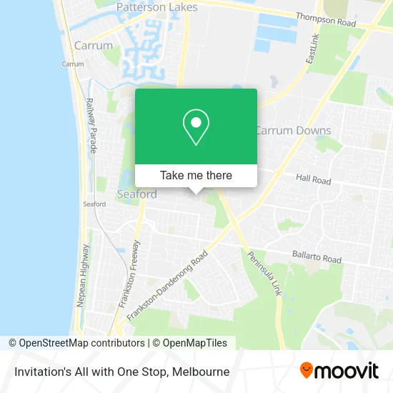 Mapa Invitation's All with One Stop