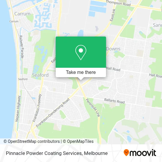 Mapa Pinnacle Powder Coating Services