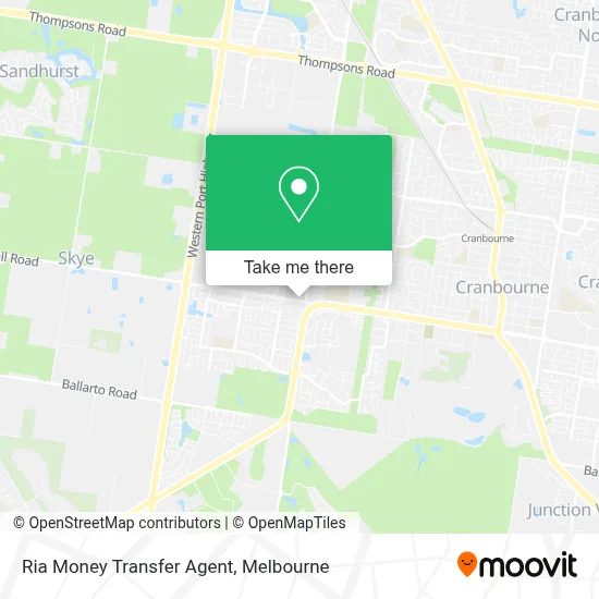 Mapa Ria Money Transfer Agent