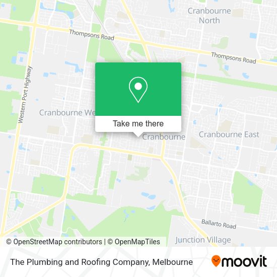 The Plumbing and Roofing Company map