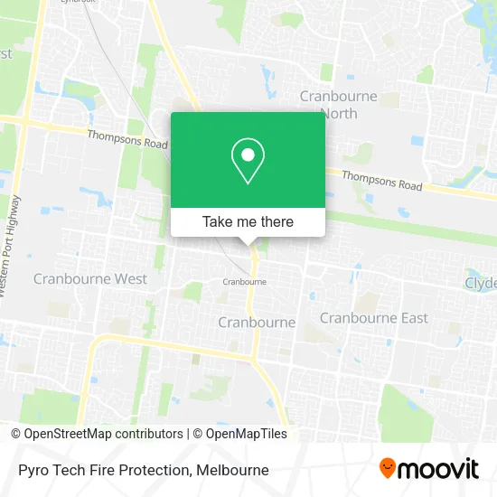 Pyro Tech Fire Protection map
