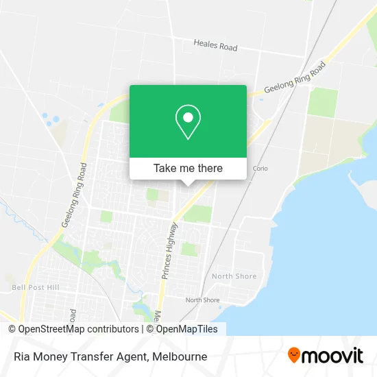 Ria Money Transfer Agent map