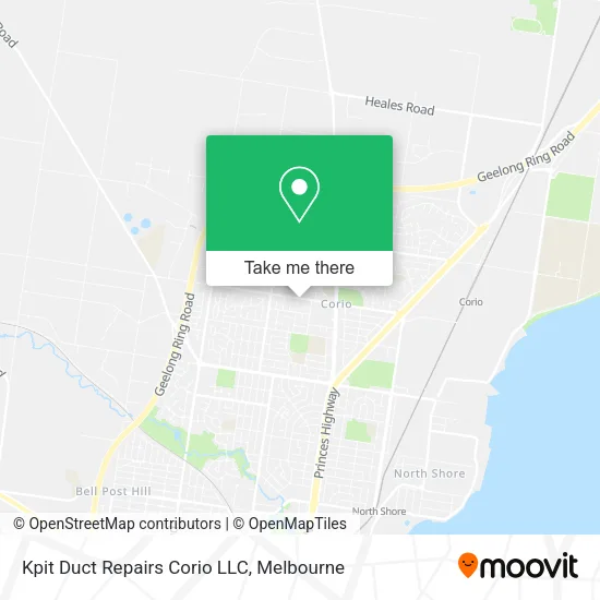 Kpit Duct Repairs Corio LLC map