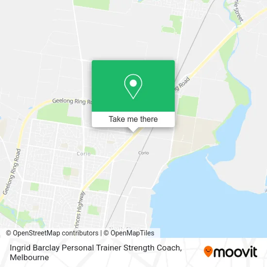 Ingrid Barclay Personal Trainer Strength Coach map